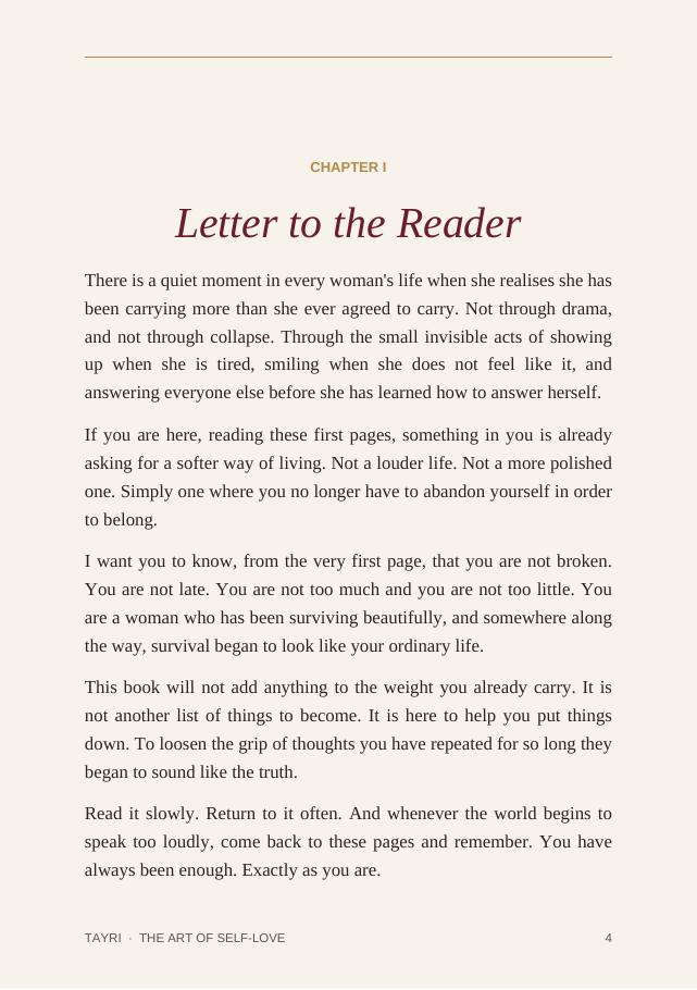 The Art of Self-Love — page 4 preview